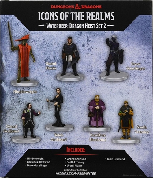 DnD - Waterdeep Dragonheist Box 2 - Icons of the Realms - DnD Miniatures